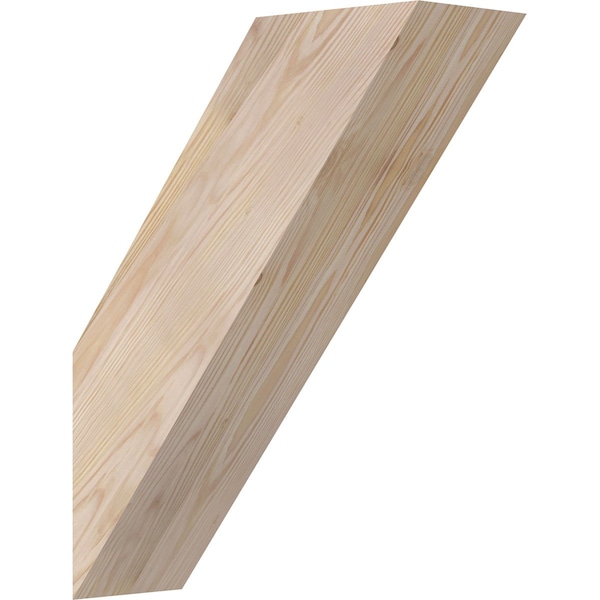 Ekena Millwork 5 1/2"W x 16"D x 20"H Traditional Smooth Knee Brace, Douglas Fir BRC06X16X20TRA00SDF - main